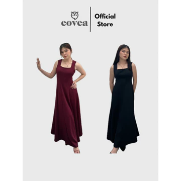 EOVEA Marveile Dress Pesta Scuba Casual Formal