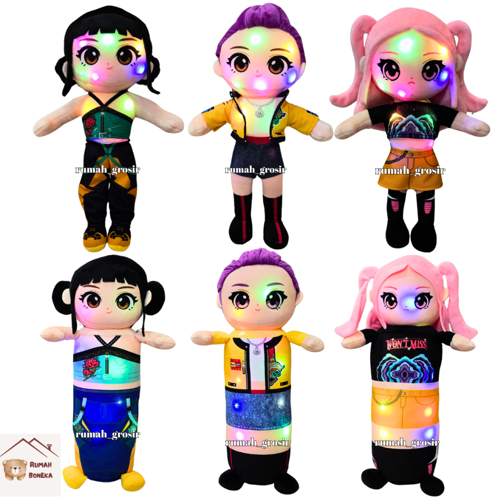 Jual Boneka KPOP Demon Hunter Hunters Golden Huntrix KPOP Premium ...