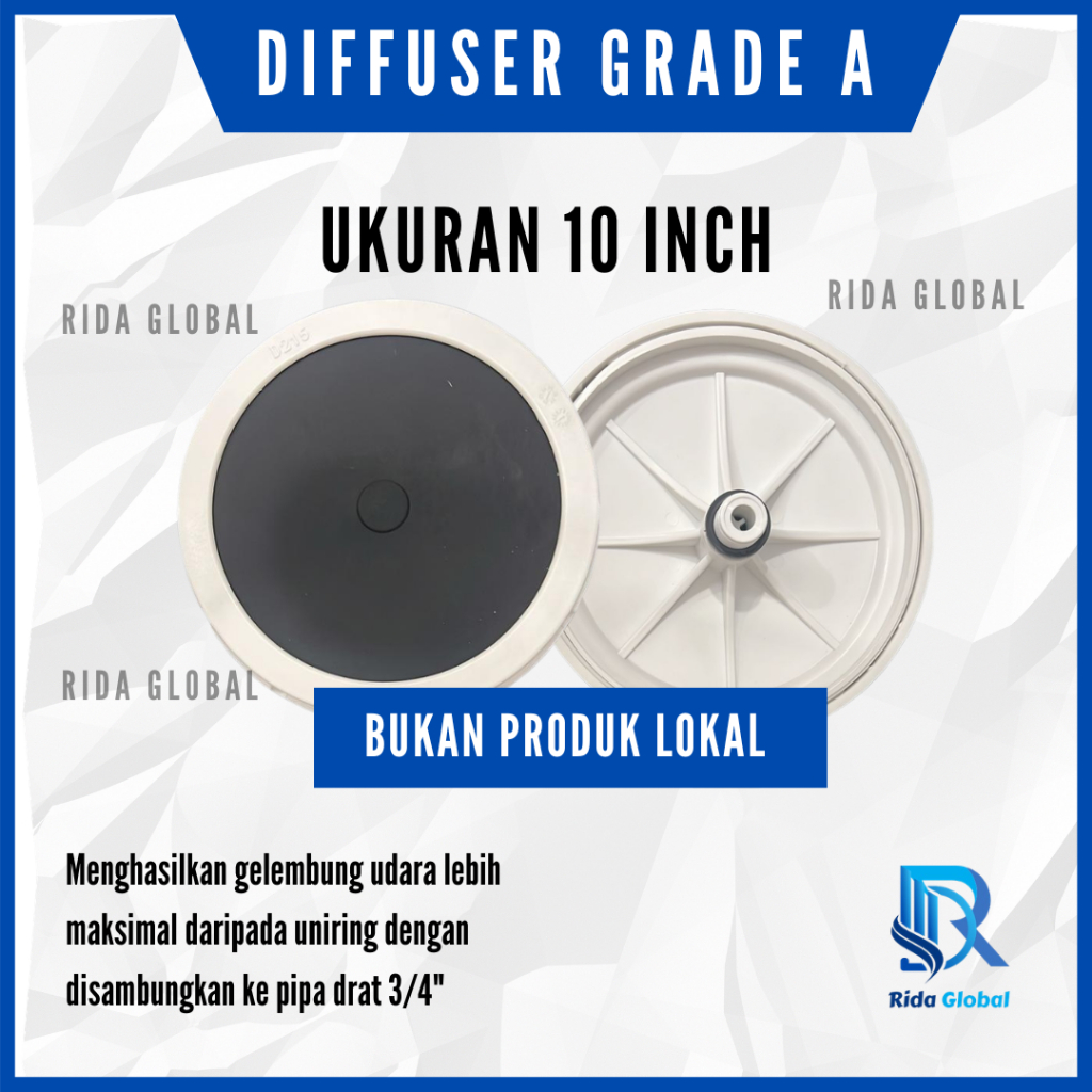 Jual Diffuser Gelembung Import Kolam Aerasi Aquarium 10 inch | Shopee ...