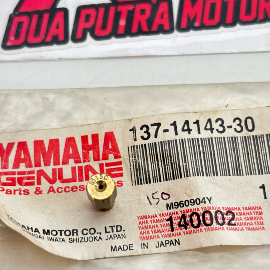 Jual mj main jet zet spuyer karbu karburator original ori yamaha rxk rx ...