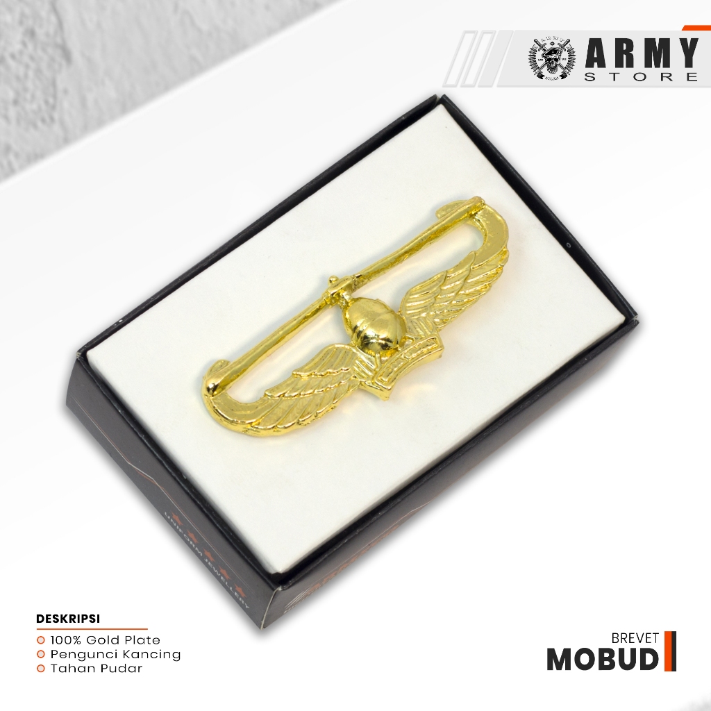 Jual Brevet Wing mobud Premium | Shopee Indonesia