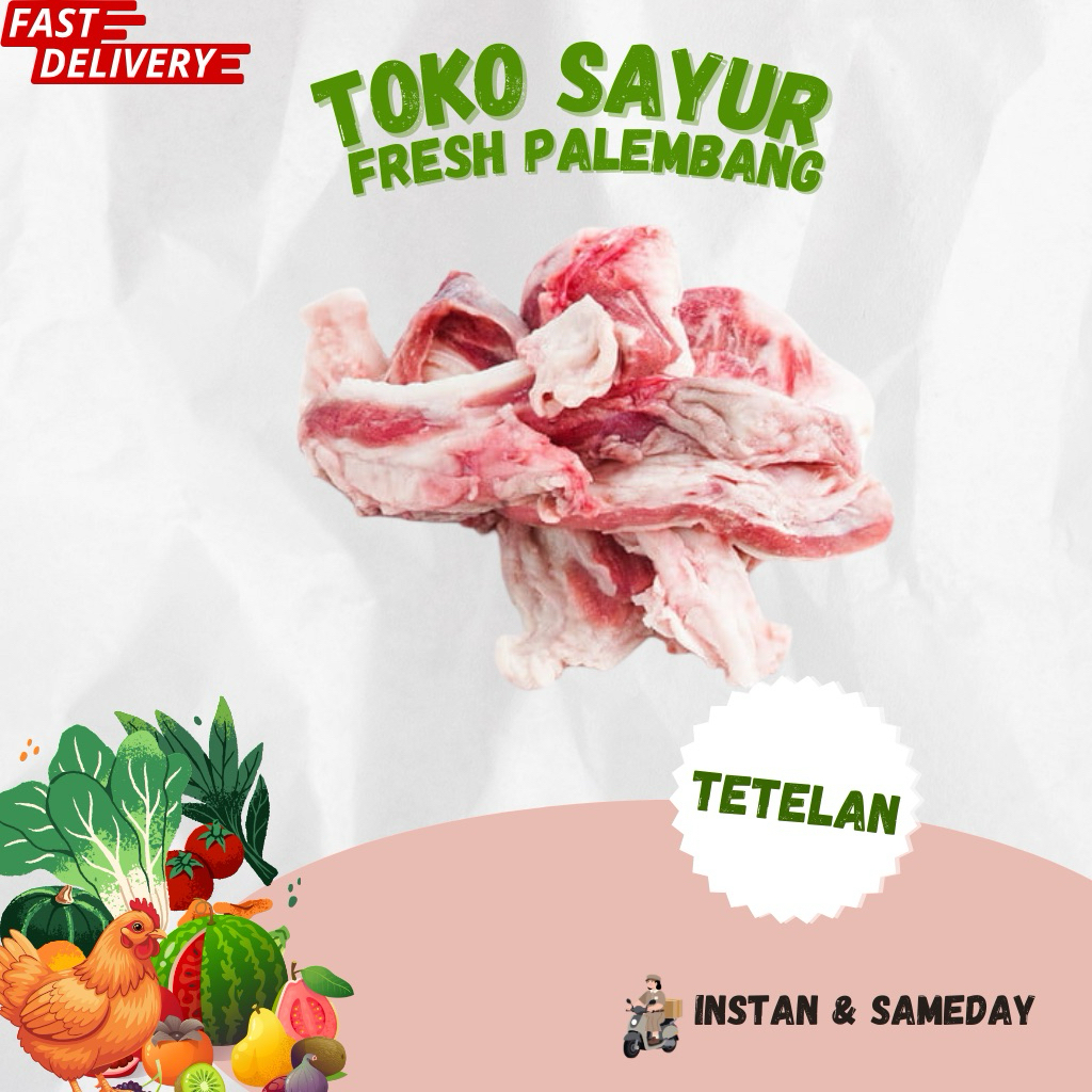 Jual Tetelan Sapi Fresh - Toko Sayur Fresh Palembang | Shopee Indonesia