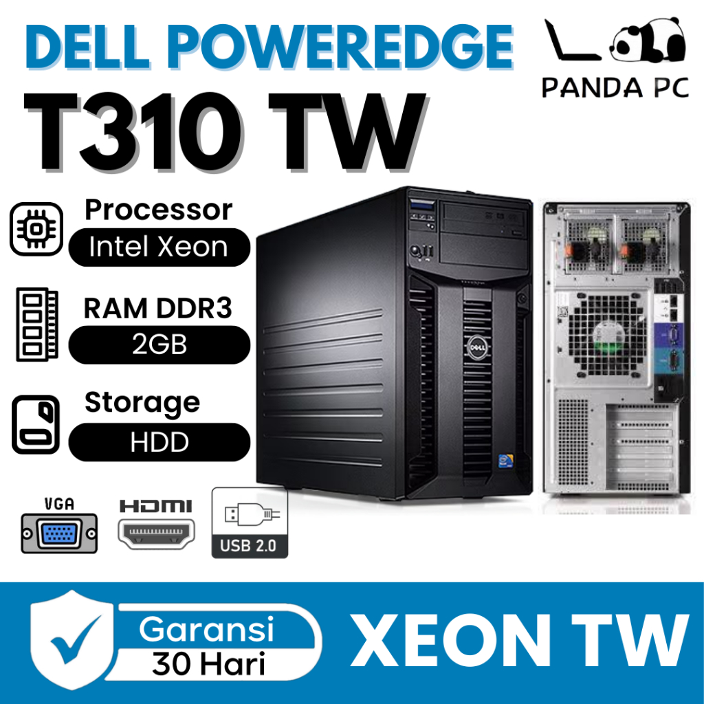 PC Dell PowerEdge T310 TW Intel Xeon PC Tower LGA771