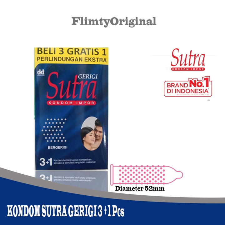 Jual Kondom Sutra Tekstur Gerigi isi 3 pcs | Shopee Indonesia