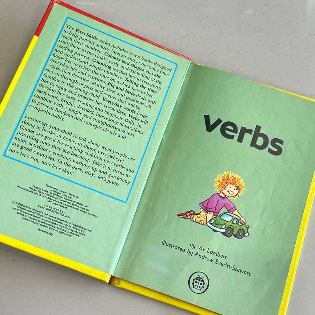 Jual Buku FIRST SKILLS WITH LADYBIRD VERBS | Shopee Indonesia