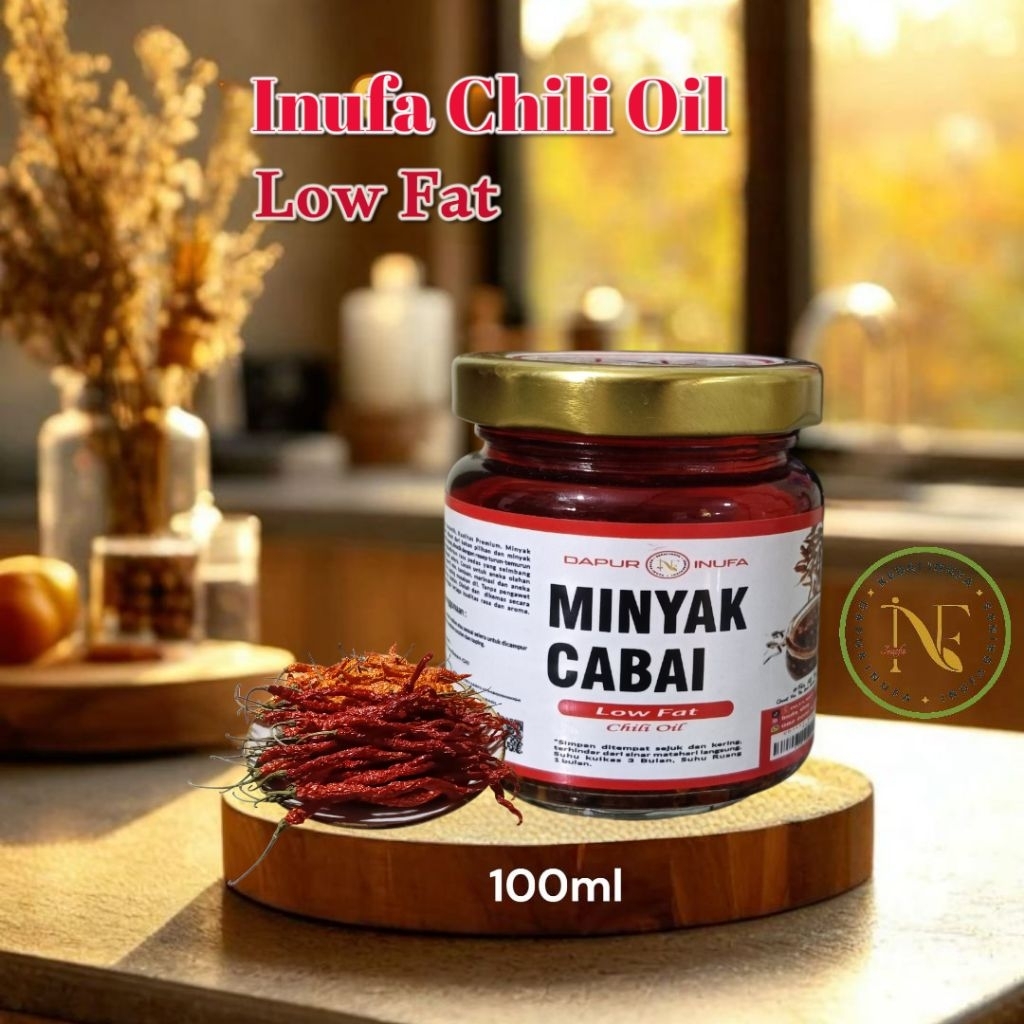 Jual INUFA Chili Oil Low Fat Rendah Kalori Cocok Untuk Diet Mie Bakso ...