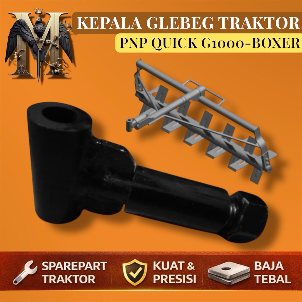 Jual Kepala Glebeg G1000-Boxer G600 Puddler Frame Head Traktor Quick ...