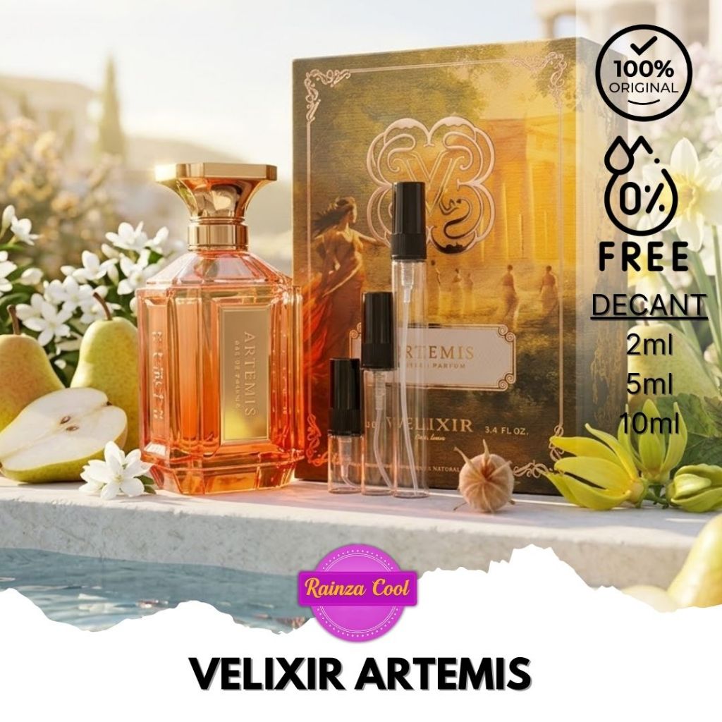 Jual Decant Parfum Velixir Artemis EDP For Women Aroma Pear Jasmine ...