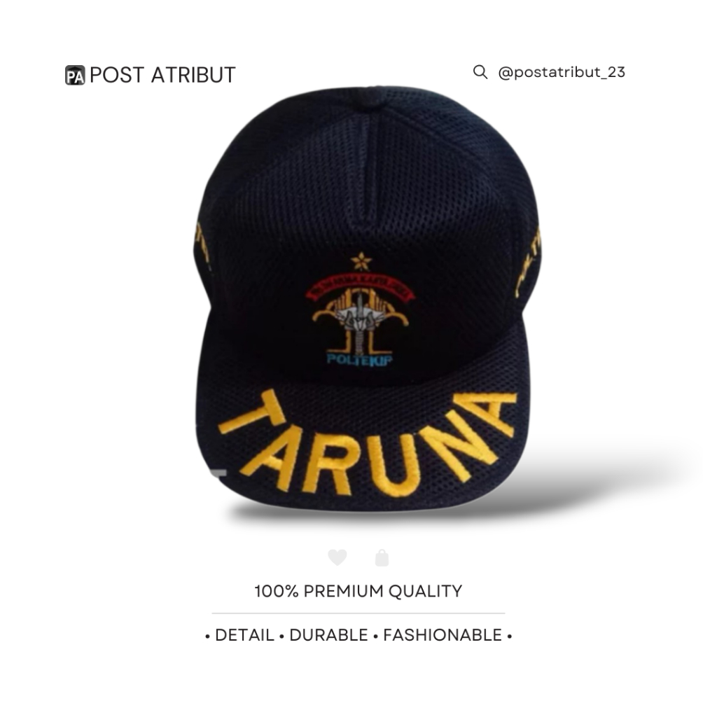 Jual Field Cap Taruna Poltekip / Topi Jaring / Kemenkumham / Atribut ...
