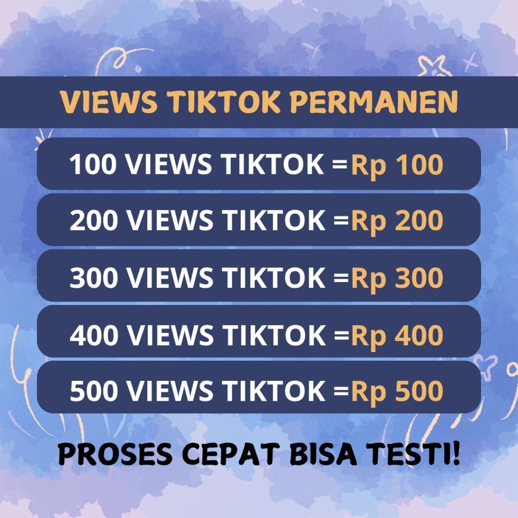 Jual View Tiktok Terlengkap & Harga Terbaru Juli 2026 | Shopee Indonesia