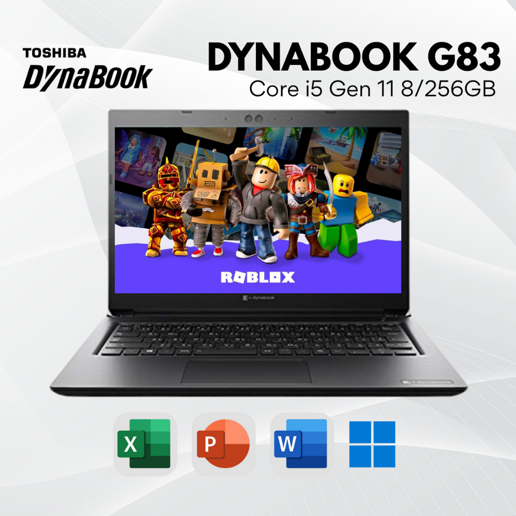 Jual Toshiba Dynabook G83 Intel Core i5 Gen 11 RAM 8GB SSD 256GB