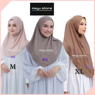 Jilbab Instan Sport Non Ped Syiria Adem Lembut