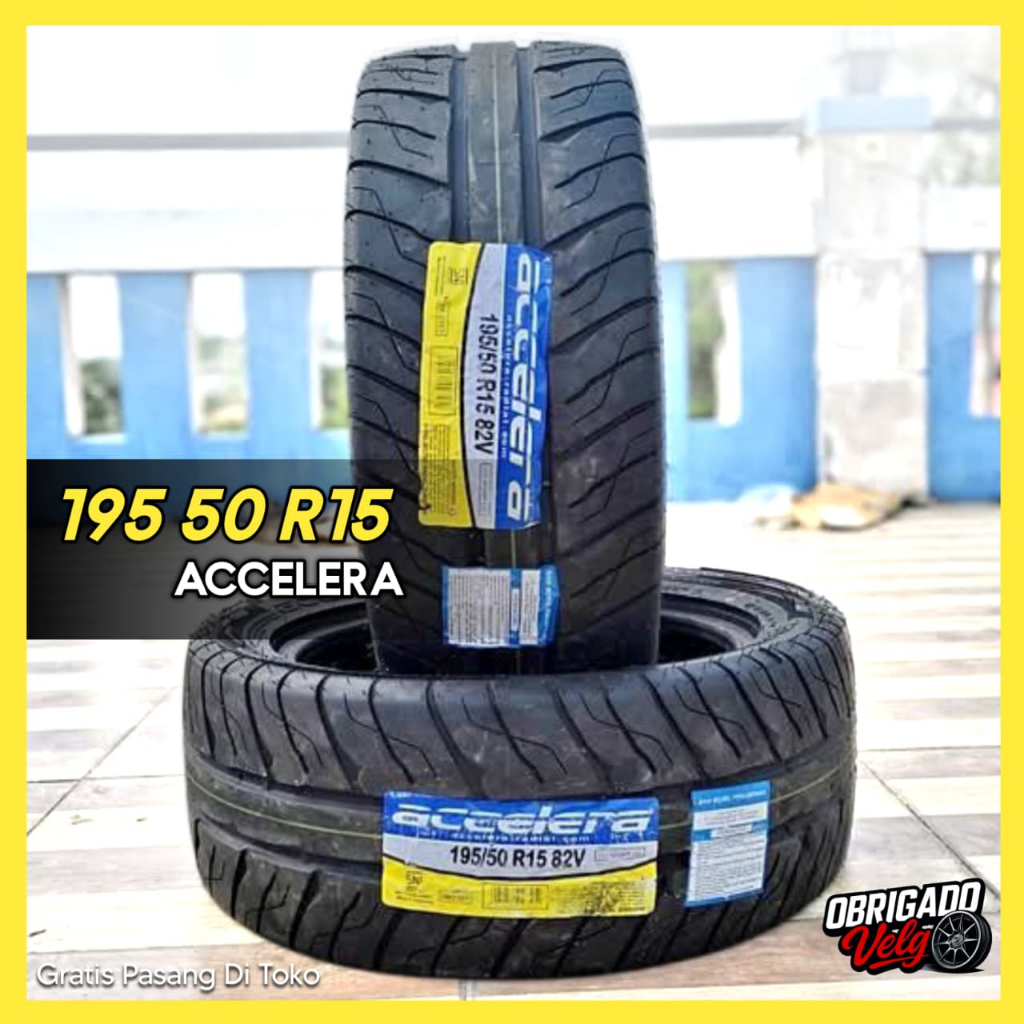 Jual Ban Mobil Sport 195 50 R15 Accelera 351 GD Semi Slick - Ban ring ...