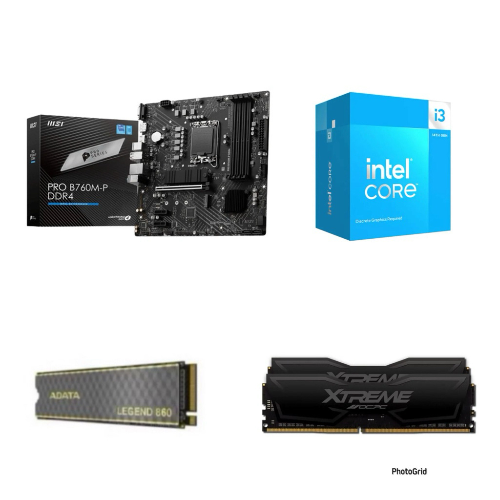 Jual Paket Processor Intel Core i3 14100 / i3 14100F Box Gen 14 LGA ...