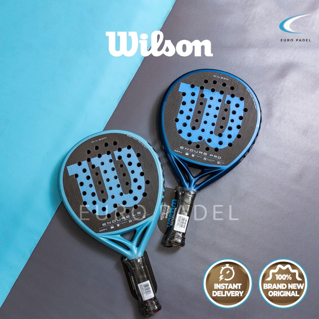 Jual WILSON ENDURE V1 2026 MOMO GONZALEZ FULL CARBON Racket Padel ...