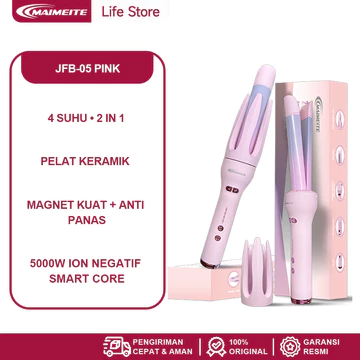 MAIMEITE Catokan Keriting Otomatis 2 In 1 Catokan Rambut Otomatis Hair Straightener Keriting