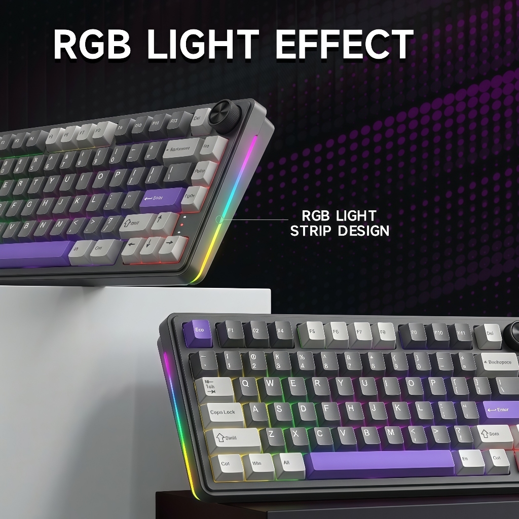Jual ZIFRIEND RX75 PRO Gaming Keyboard 5PIN Hotswap Wireless Mechanical ...