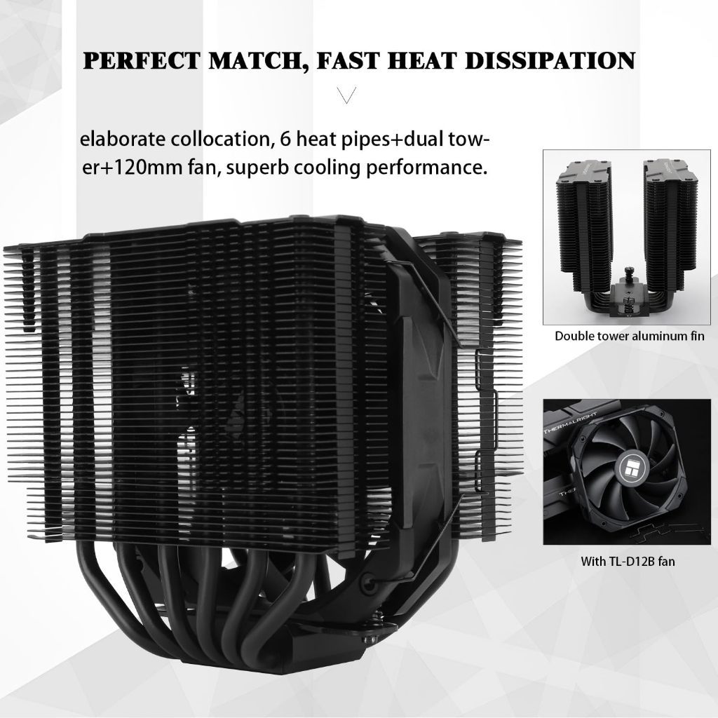 Jual Thermalright Peerless Assassin 120 Mini CPU Cooler Pendingin udara ...