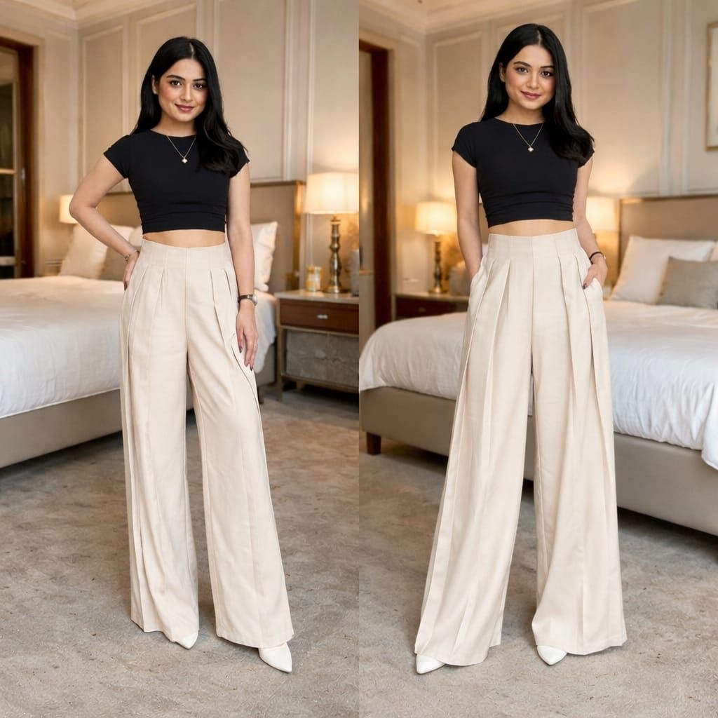 Jual Livy Highwaist Kuloth Ruffle Maxi_Kulot Rempel Panjang Maksimal ...