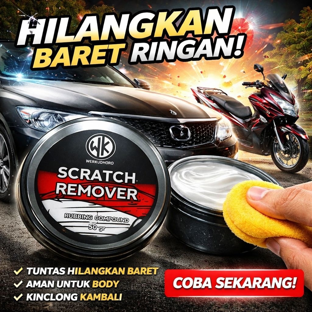Jual Body Compound Mobil Penghilang Baret Body Motor & Mobil / Rubbing ...
