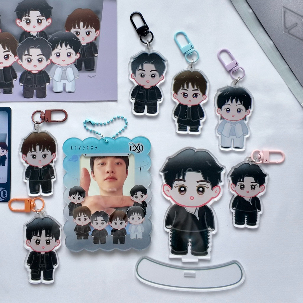 Jual EXO REVERXE 8th Album - Character Acrylic Keychain Standee Akrilik ...