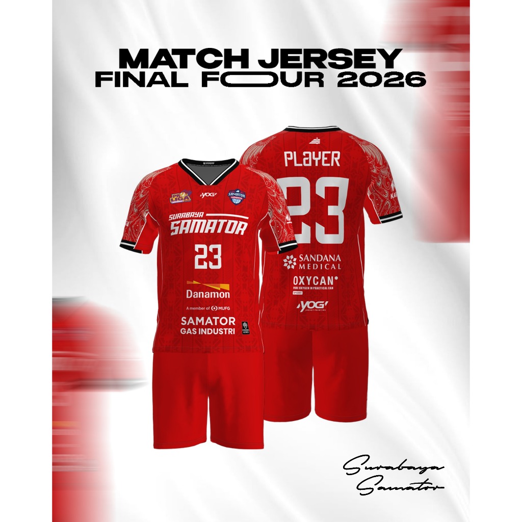 Jual JERSEY SAMATOR FINAL FOUR 2026 | Shopee Indonesia