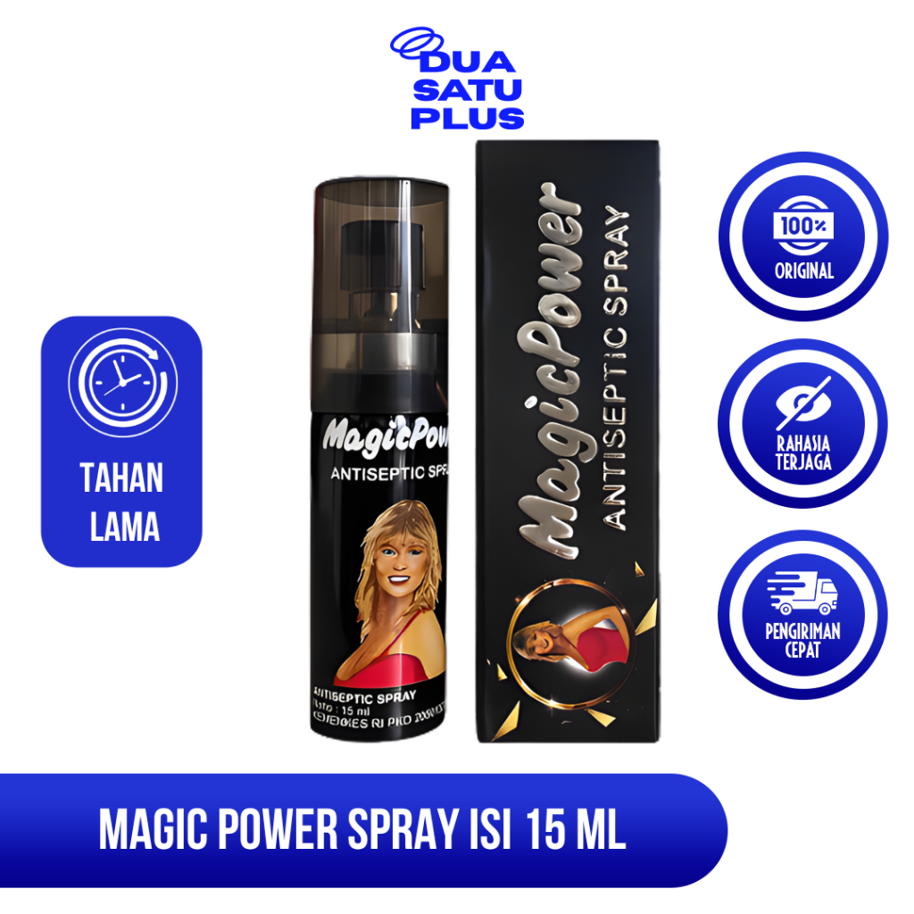 Jual Magic Spray 15 ml Tahan Lama Antiseptic Magic Power Spray Pria ...