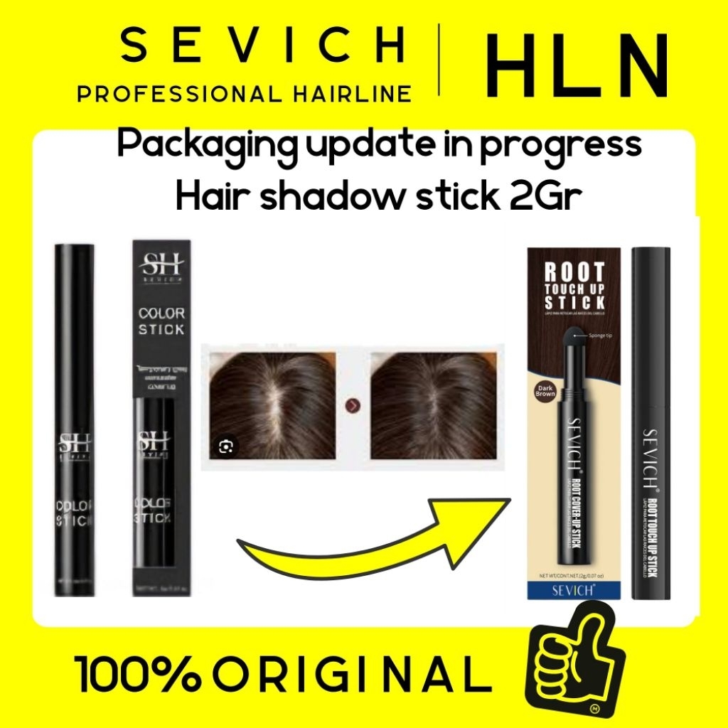Jual SEVICH Hair Shadow Stick isi 2gr Penutup Uban Instan Sementara ...