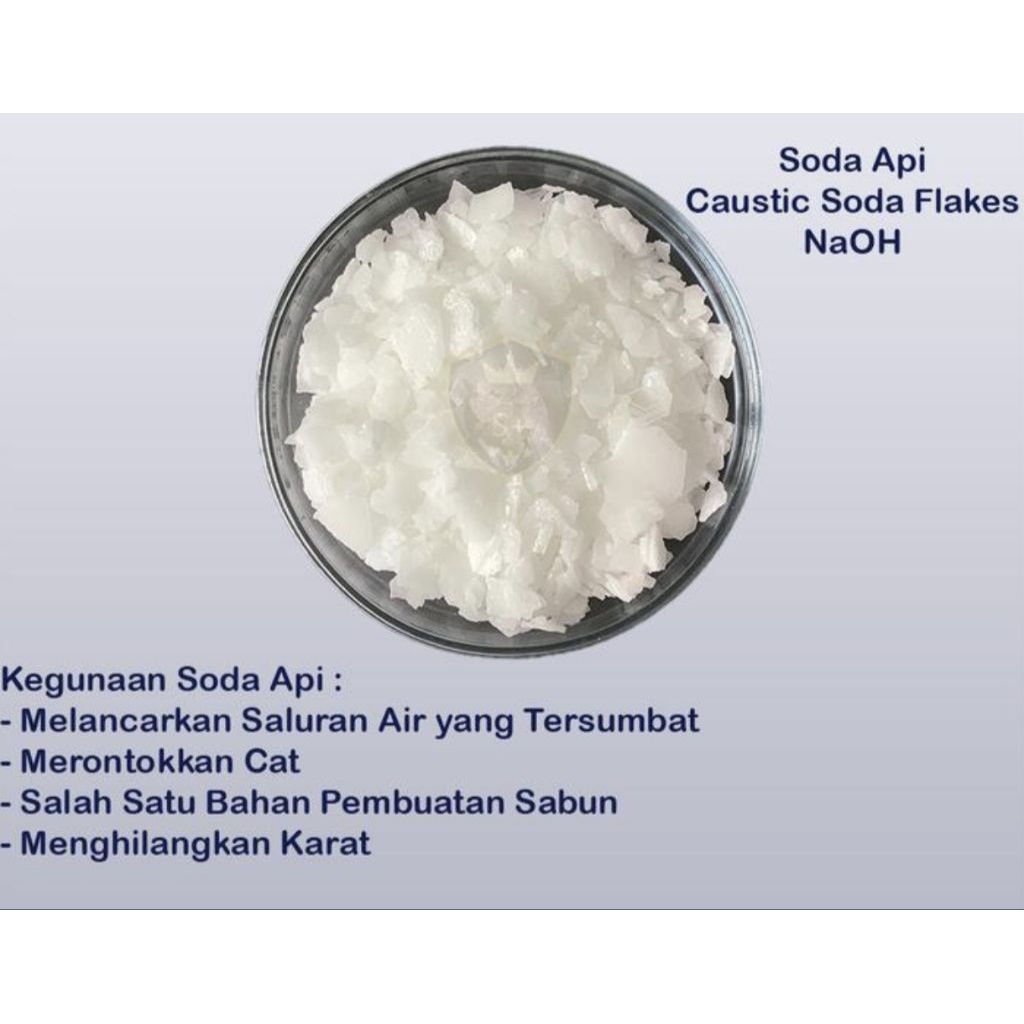 Jual soda api 1kg/caustic soda 1kg/NaOH 1kg/soda api murah 1kg | Shopee ...