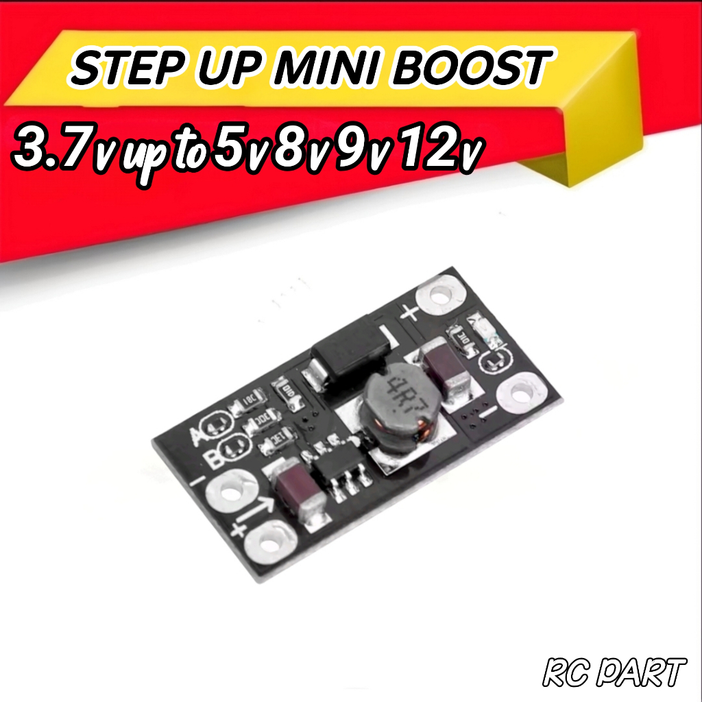 Jual Modul Step Up Mini Boost 3.7V ke 5V 8V 9V 12V | Shopee Indonesia