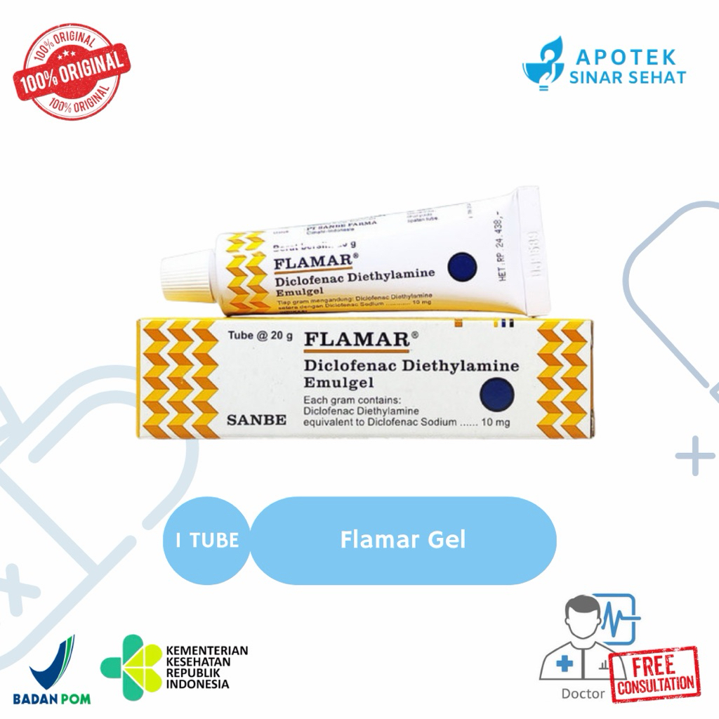 Jual Flamar Gel Obat Terlengkap & Harga Terbaru Juli 2026 | Shopee ...
