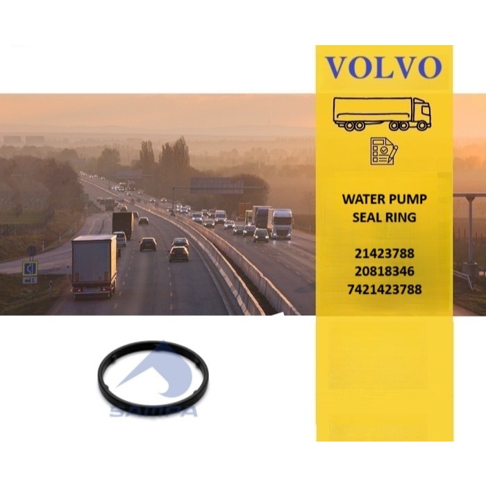 Jual VOLVO WATER PUMP SEAL RING 21423788 / 20818346 / 7421423788 ...