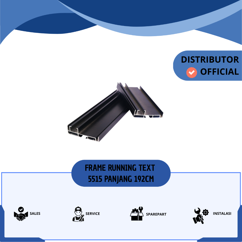 Jual FRAME RUNNING TEXT 5515 PANJANG 192CM | Shopee Indonesia