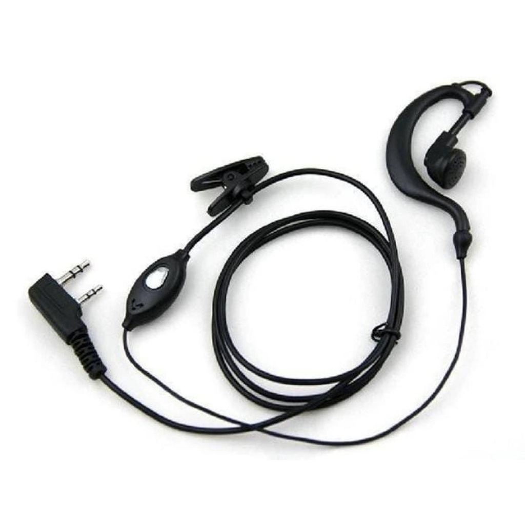 Jual Earphone HT Baofeng UV5R Earset Earpiece Headset Bao feng 888s UV ...