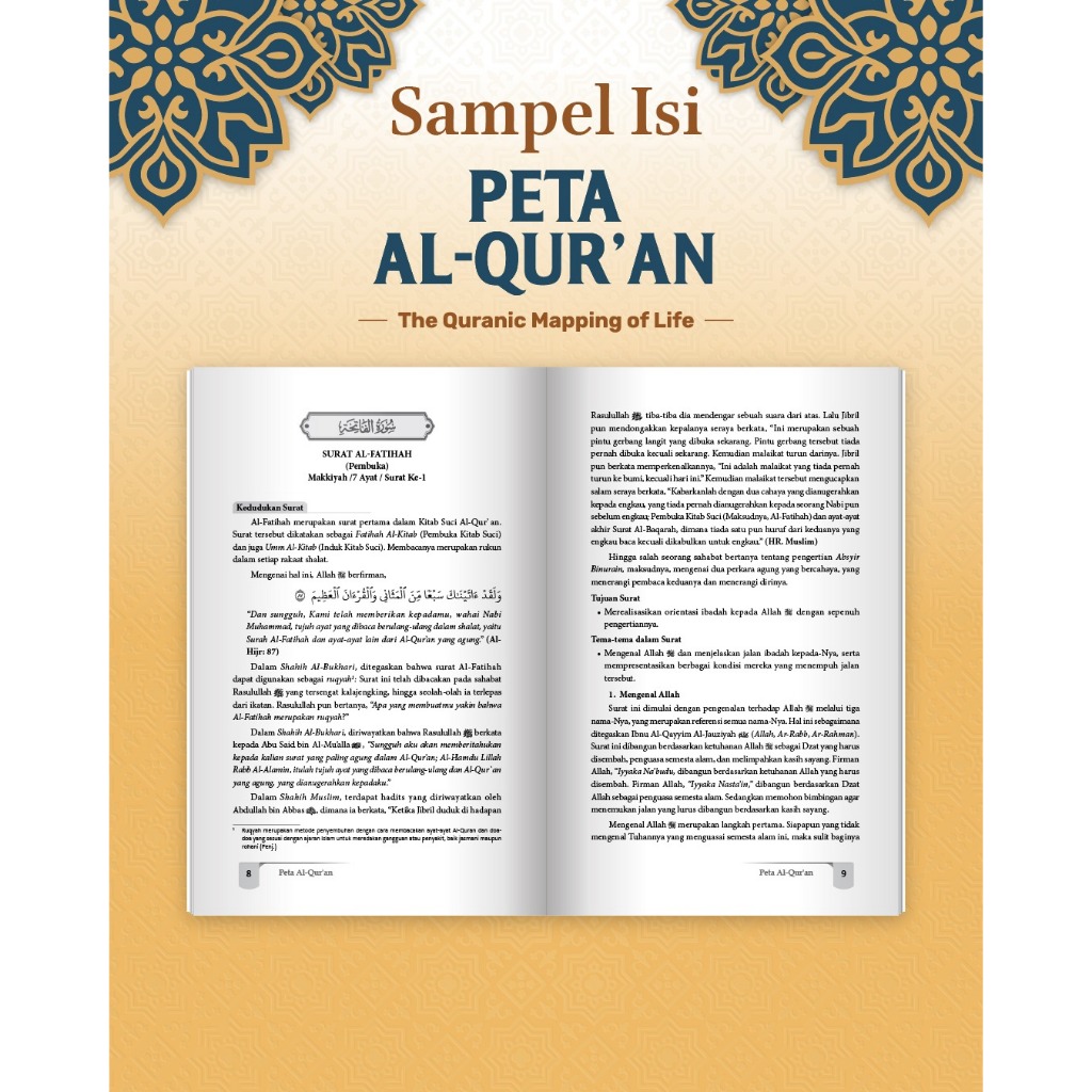 Jual Peta Al-Qur'an : The Quranic Mapping of Life | Pustaka Al-Kautsar ...