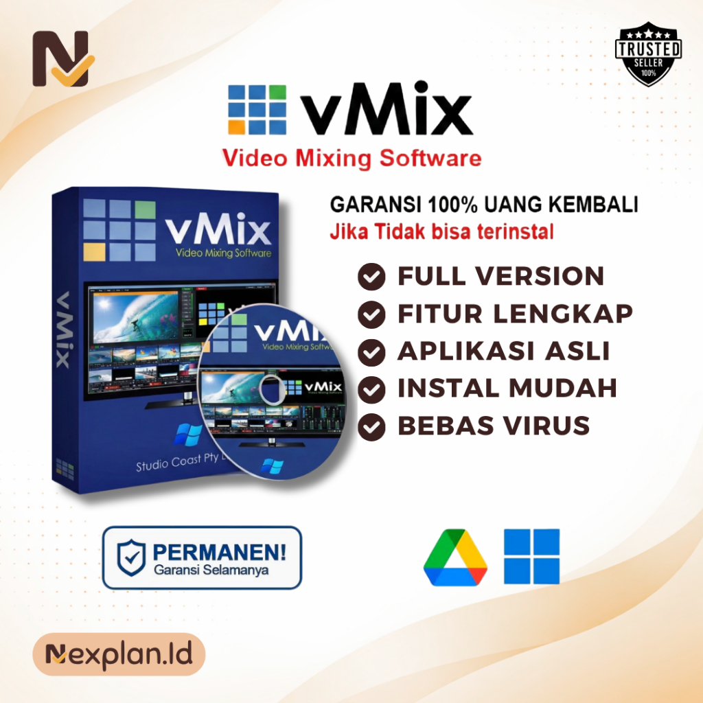 Jual Software vMix Pro 24 Terbaru Garansi Full Version Lifetime ...
