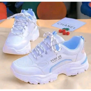 Sepatu Wanita Korea Putih Korean Style Nyaman