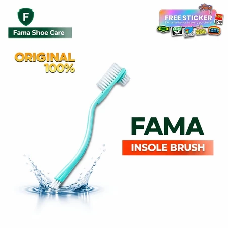 Fama Shoe Care Sikat Insole Sepatu 3 sisi