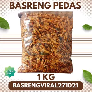 Basreng pedas daun jeruk 1kg