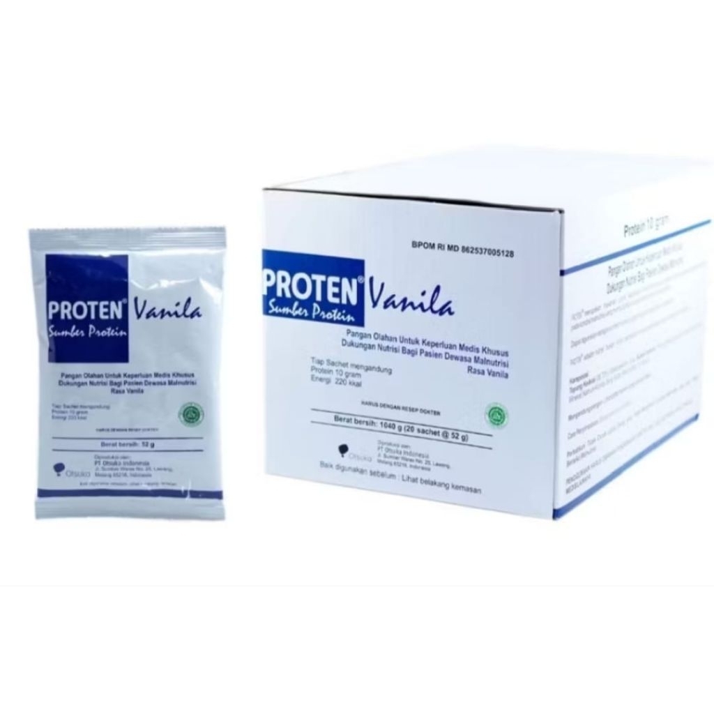 Jual PROTEN VANILA TERMURAH ED AGUSTUS 2027 | Shopee Indonesia