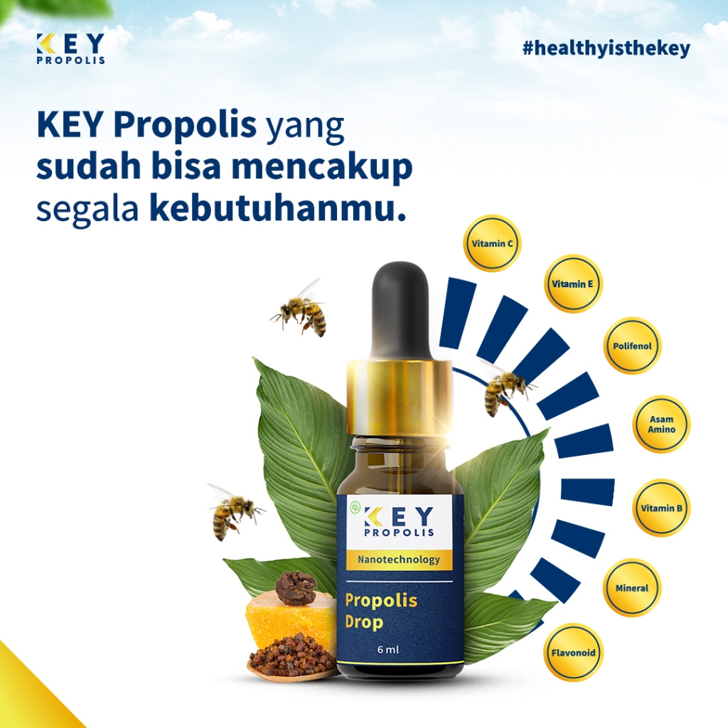 Jual KEY PROPOLIS - Propolis Murni Suplemen Herbal Keluarga ...