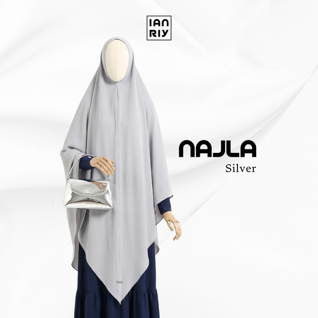 NAJLA By IANRIY Hijab Nonpad Jersey Lancip Khimar Nonped Jersey ITY Korea 200 Gsm