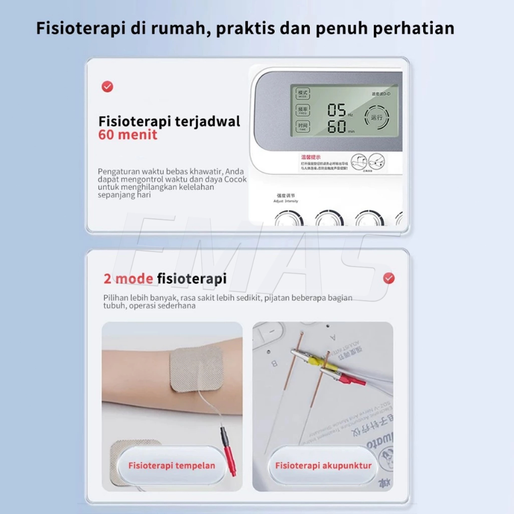 Jual Hwato SDZ III 6IN1 Stimulator Terapi Akupuntur Alat Elektro TENS ...