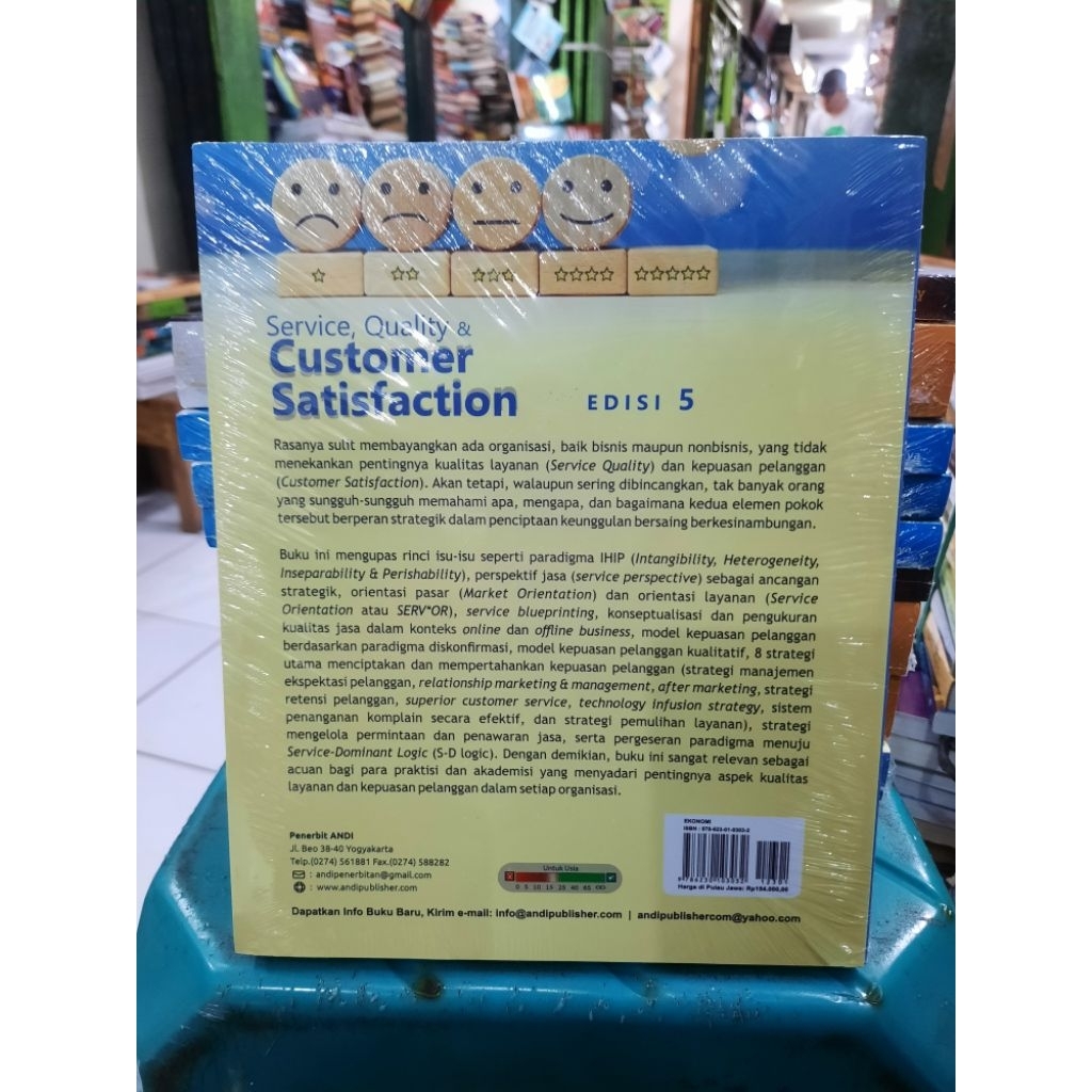 Jual BUKU ORIGINAL: SERVICE, QUALITY & CUSTOMER SATISFACTION llwh FANDY ...