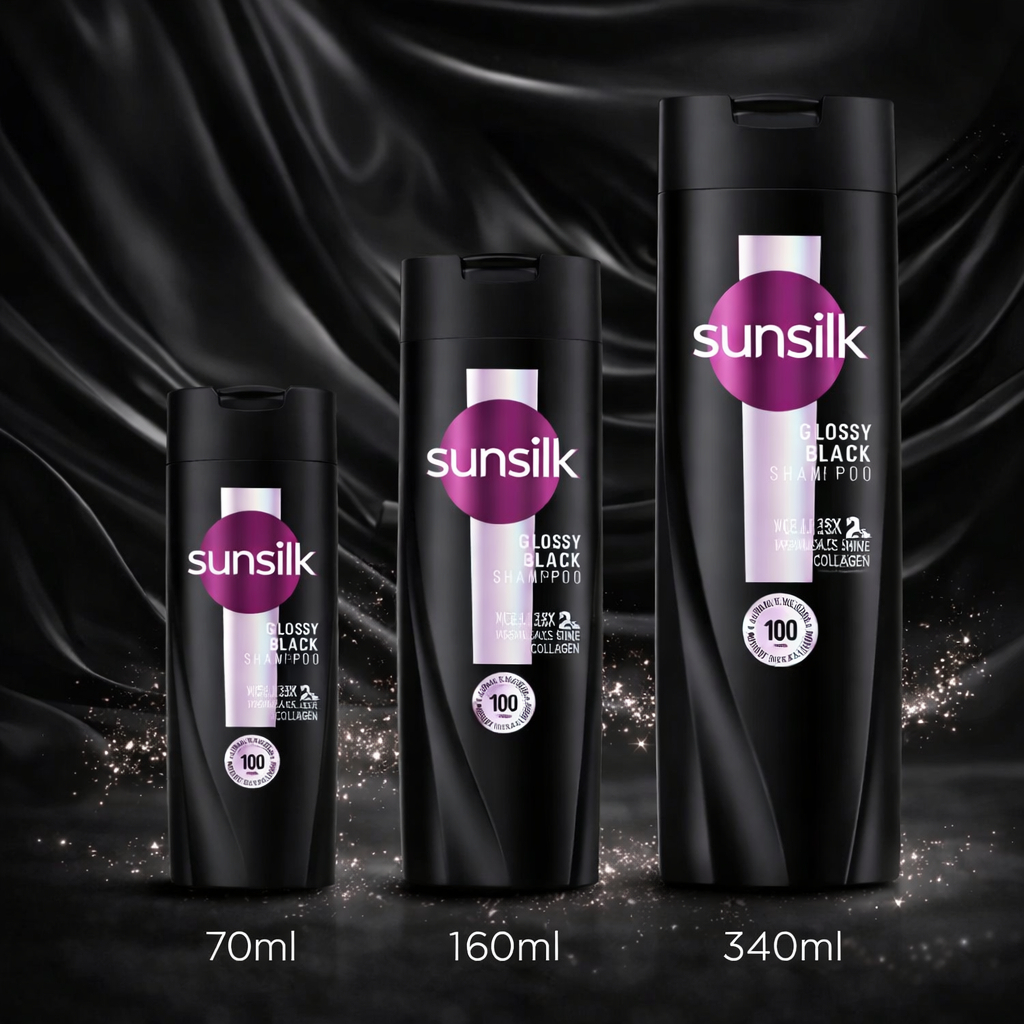 Product image Sunsilk Shampoo Black Shine - Shiny Black Hair Care 1