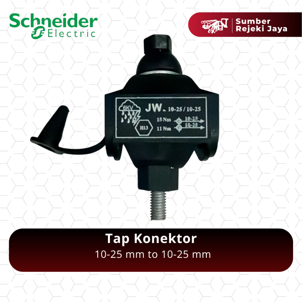 Tap konektor kedap air kabel listrik twisted SR PLN 1 baut 10-25 | 10mm-25mm JW Insulation Connector