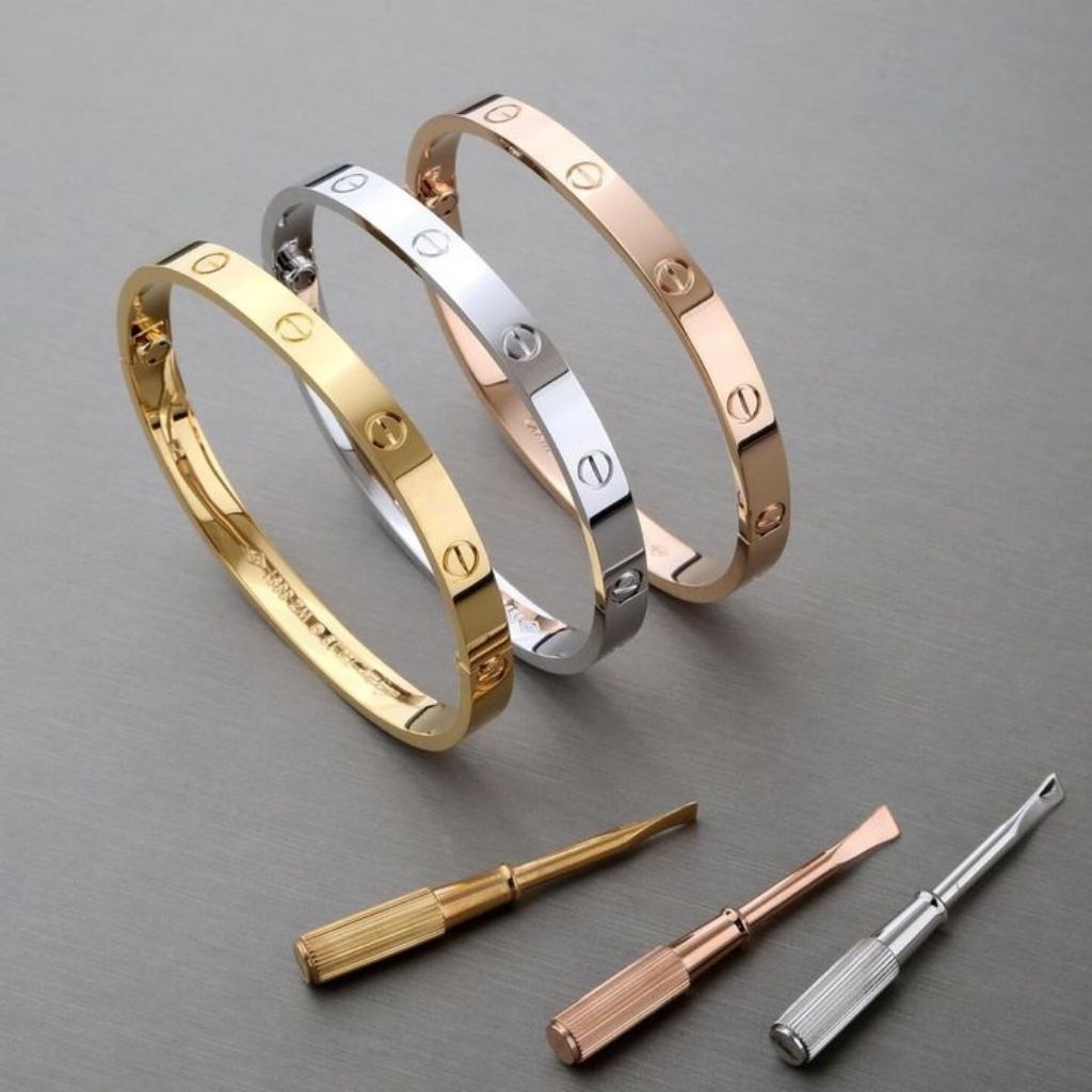 Jual Dream Of Destiny Gelang Tangan Bangle CTR Polos Aksesoris Titanium ...