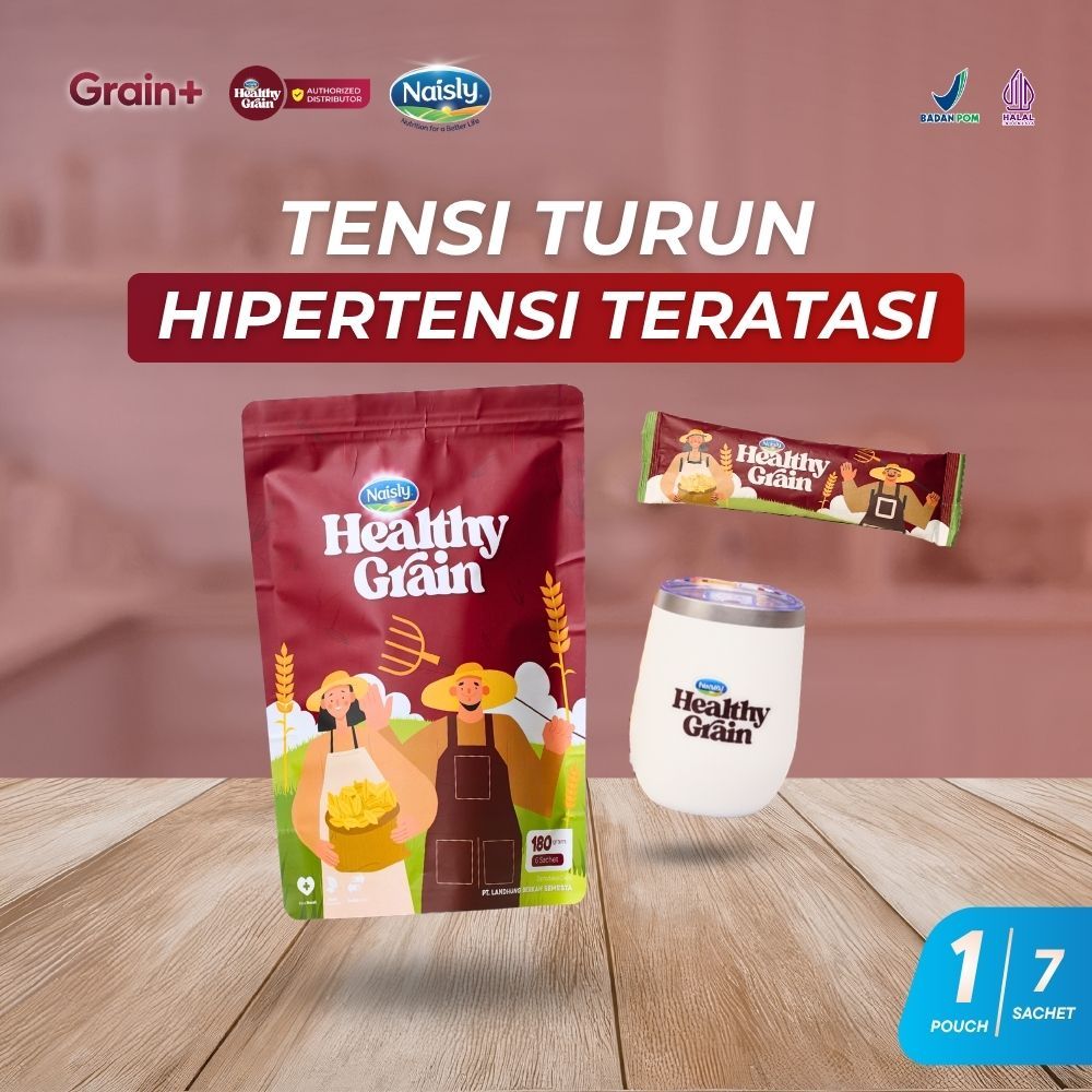HealthyGrain Minuman Oat Multigrain Solusi Untuk Tensi Tinggi Hipertensi Darting