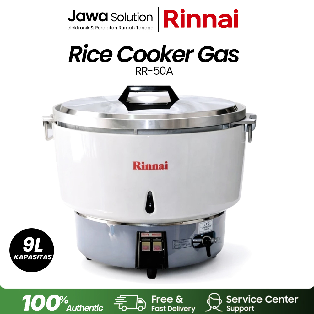 Jual RICE COOKER GAS RINNAI RR 50A TAIWAN Kapasitas 9 liter | Shopee ...