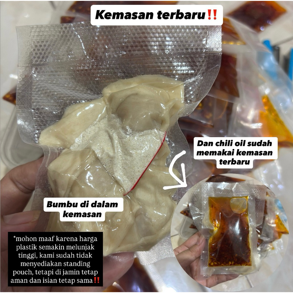Jual PANGSIT /WONTON KUAH MERCON FULL ISI DAGING AYAM/GURIH/PEDAS ...